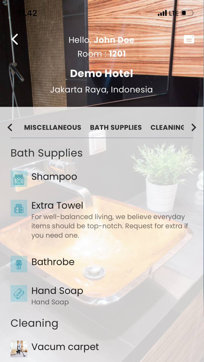 Servio - Hotel Service App