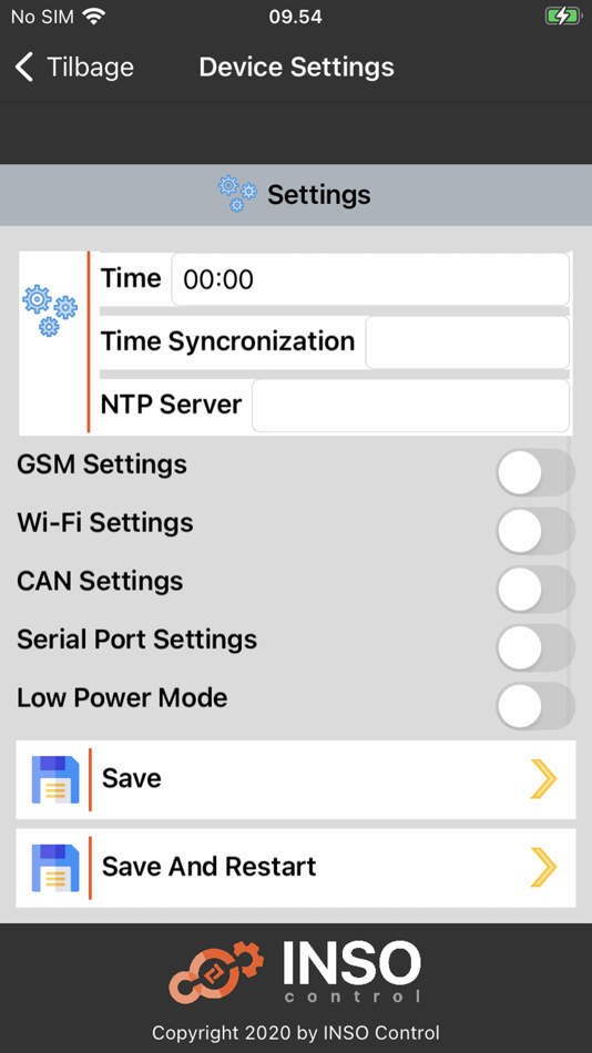 #5. INSO Config (iOS) 由: INSO Control ApS