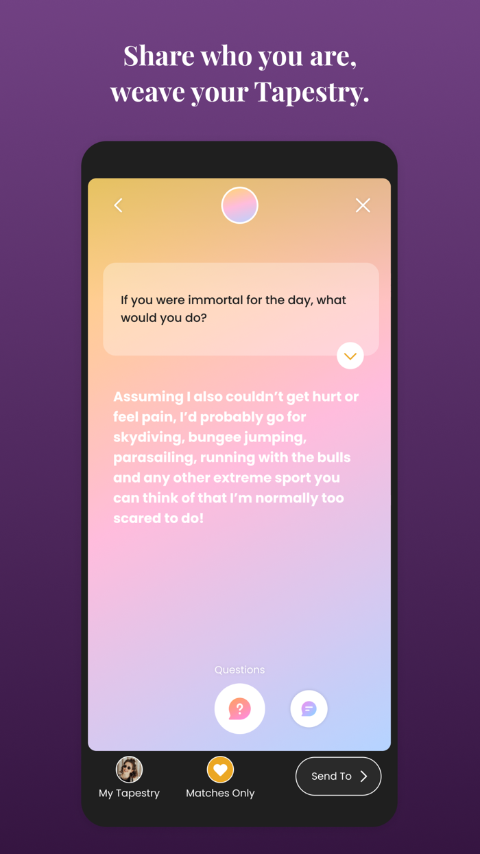 Weaver Dating and Values