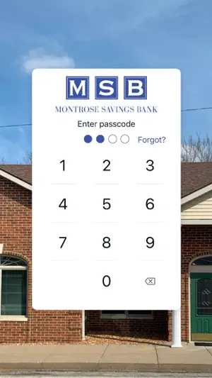 Montrose Savings Bank screenshot 2