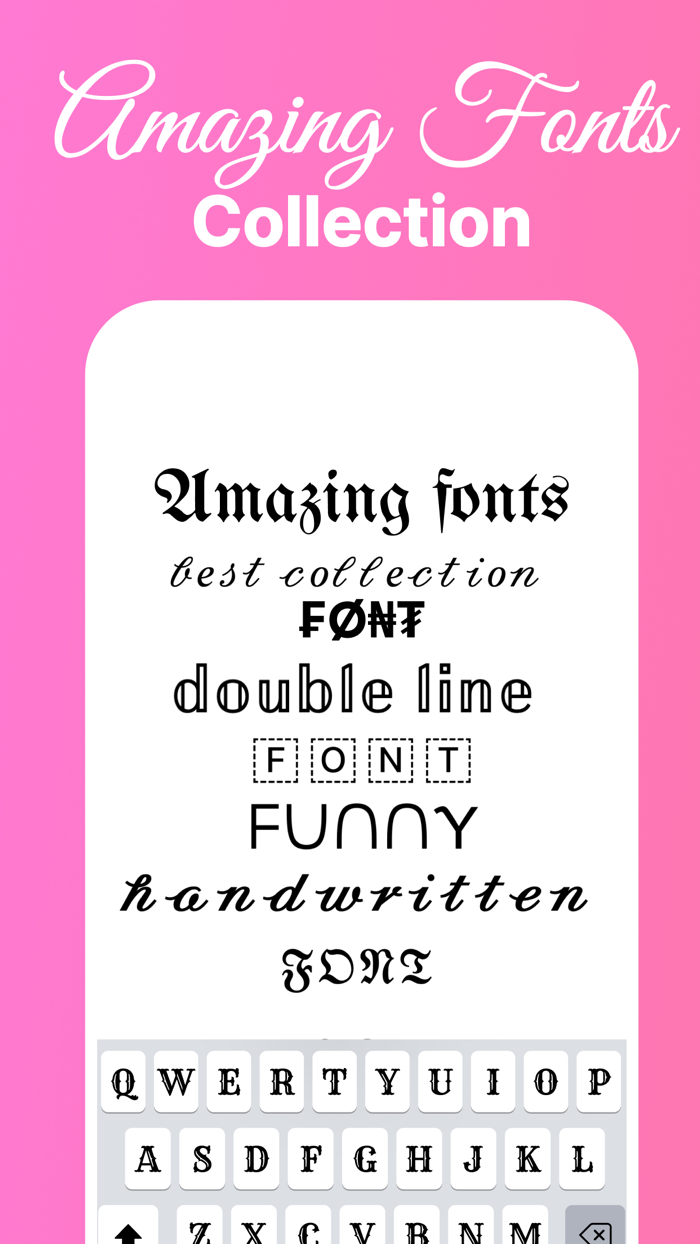 Fonts Keyboard