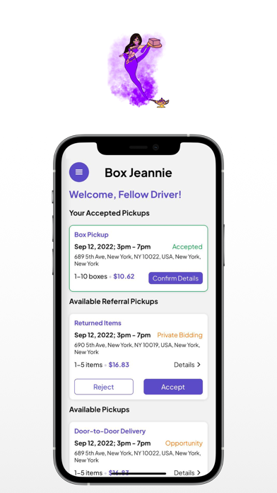 Box Jeannie Driver