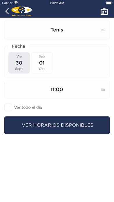 Yecla Club Tenis Screenshot