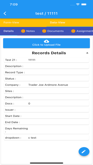 BizTraq Screenshot