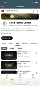 Faith Family Church Maryland screenshot #2 for iPhone