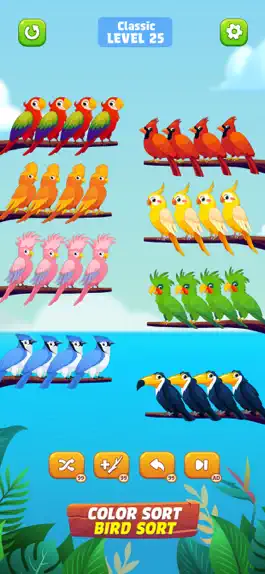 Game screenshot Bird Sort: Color Puzzle Game apk