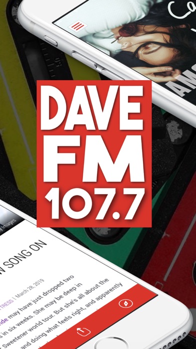 107.7 Dave FM Screenshot