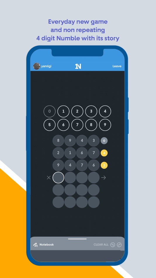 #1. Numble daily mind gym (iOS) 由: ozgur ersil