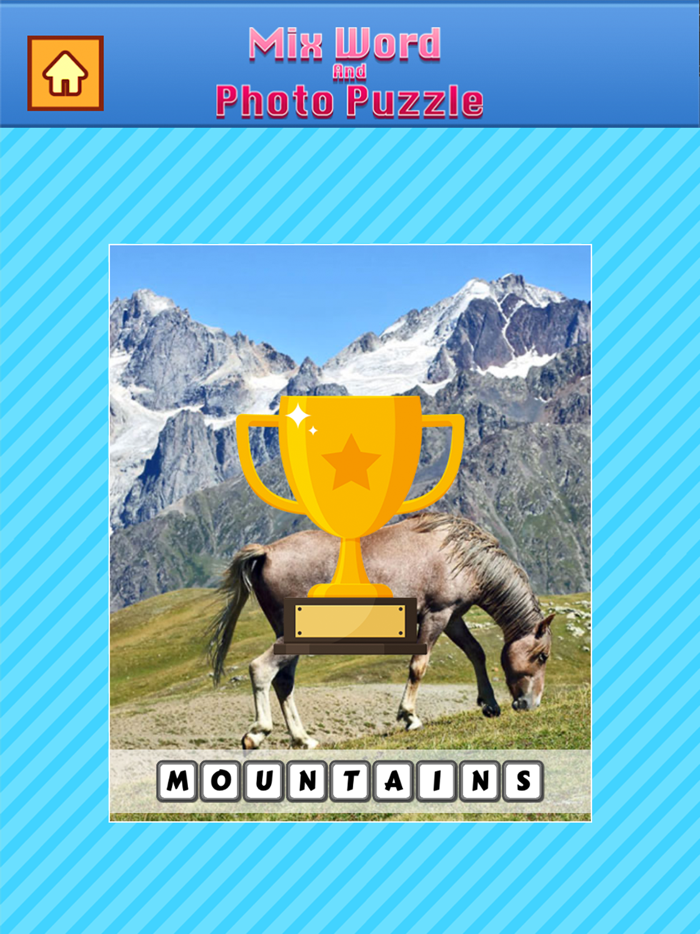 Mix Word and Photo Puzzle