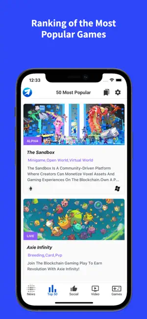 Play to Earn & Metaverse iPhone screenshot 3