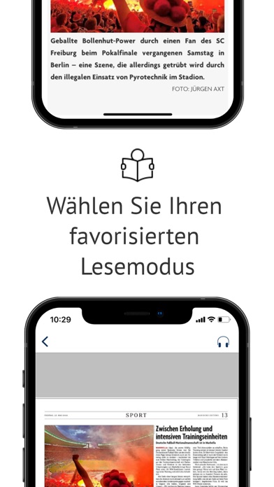 Badische Zeitung Screenshot