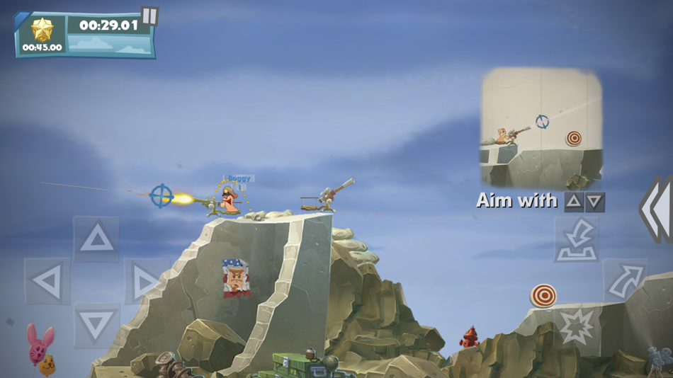 #6. Worms W.M.D: Mobilize (iOS) 由: Team17 Digital Limited