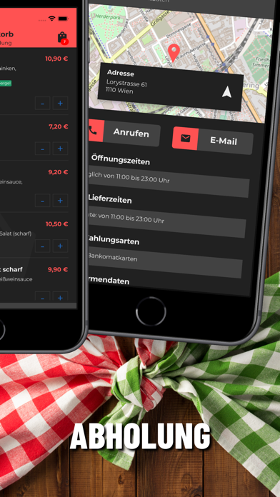 Pizzeria Perla Wien Screenshot