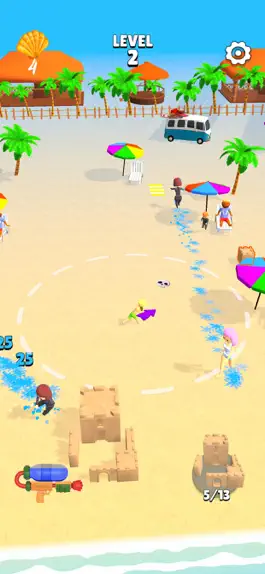 Game screenshot Sand Castle: Build & Save apk