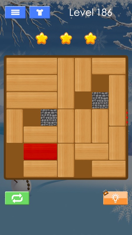 Unblock Wood - Red Wood screenshot 6