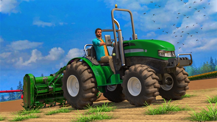 US Tractor Trolley Farming Sim