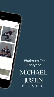 michael justin fitness iphone screenshot 2