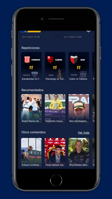 Tigo Sports Honduras Screenshot