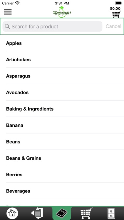 Monteverde's Mobile Ordering