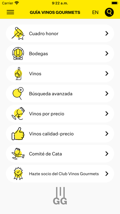 Guía Vinos Gourmets 2023 Screenshot