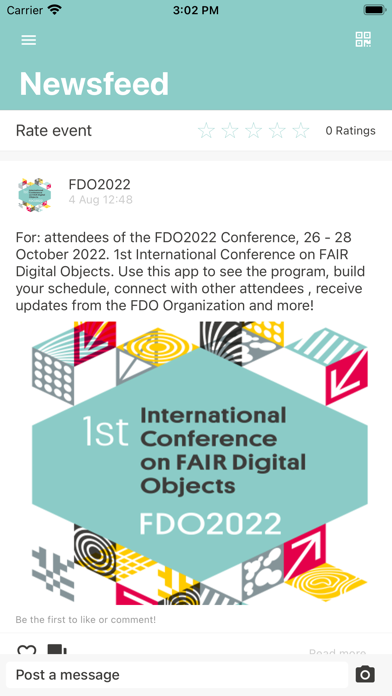 FDO2022 Conference Screenshot