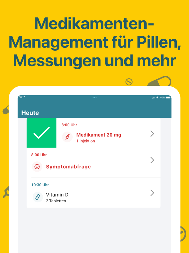 ‎MyTherapy Tabletten Erinnerung Screenshot