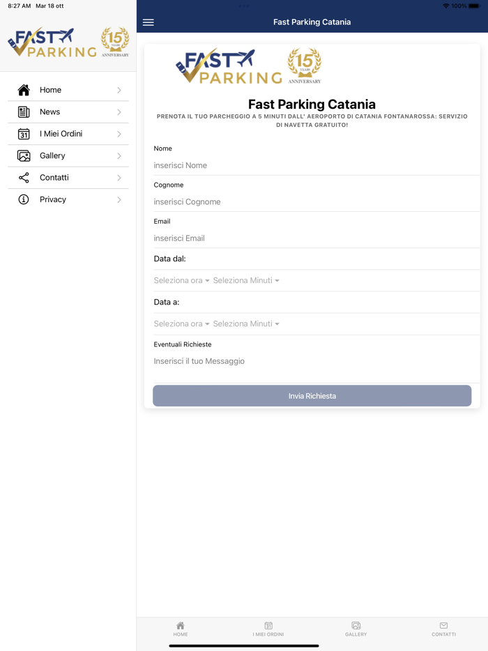 Fast Parking Catania