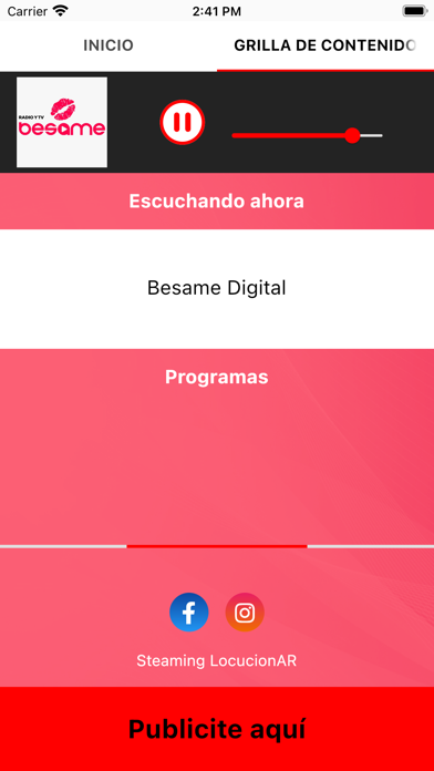 Besame Digital Screenshot