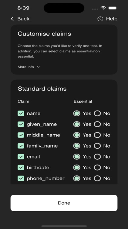 ConnectID RP Sample screenshot-3