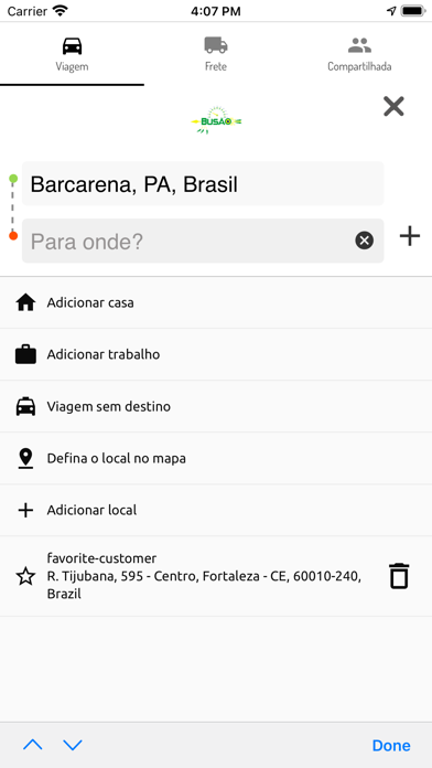 Busão - Passageiro Screenshot