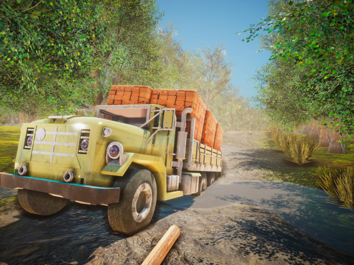 Offroad Truck USA Mudding Game