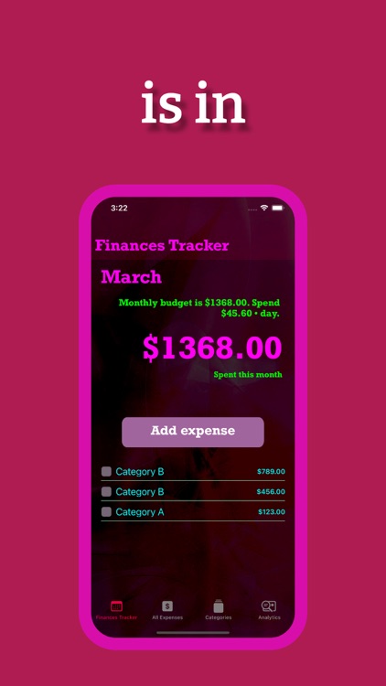 Piano Your Finances Tracker