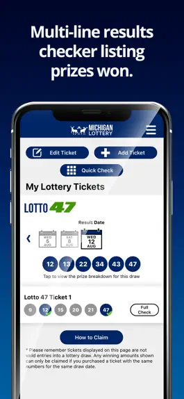 Game screenshot Michigan Lottery Numbers hack