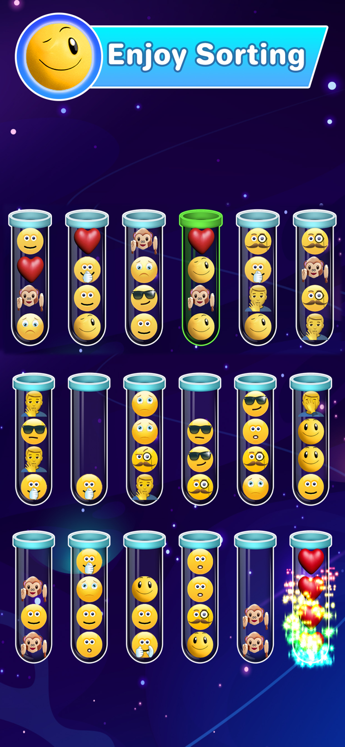 Emoji Sort Puzzle Sortpuz