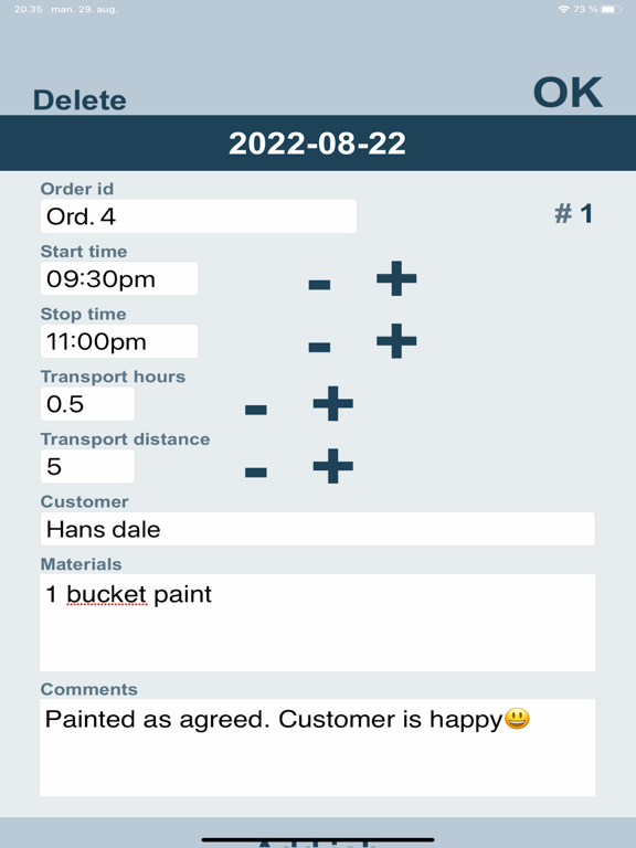 App screenshot