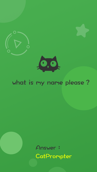 Cat Teleprompter For Tik Video Screenshot