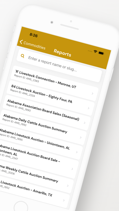Ag Market News Screenshot