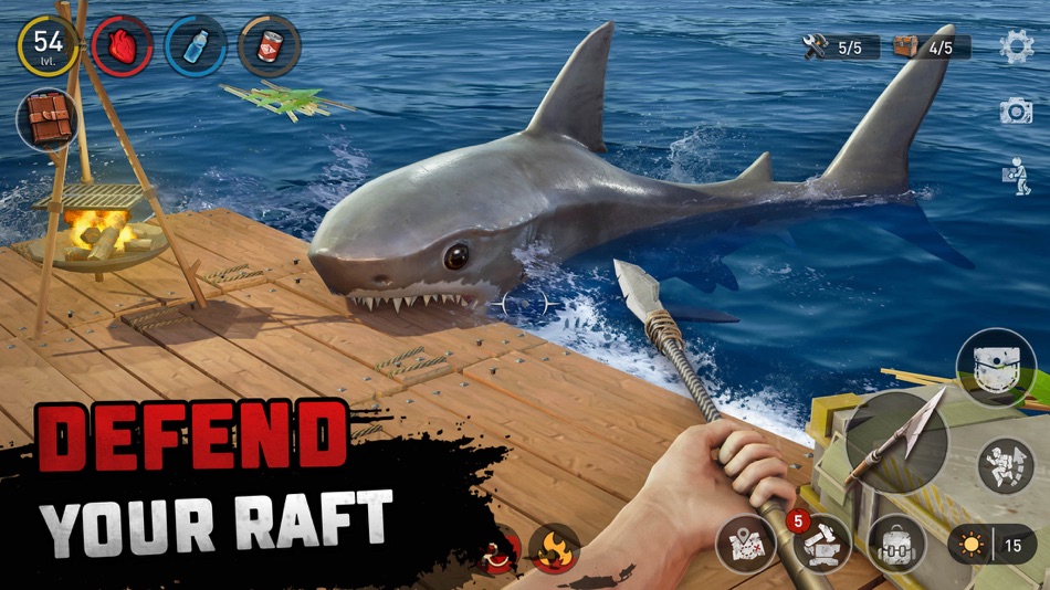 #1. Raft® Survival - Ocean Nomad (iOS) 来自: Survival Games Ltd