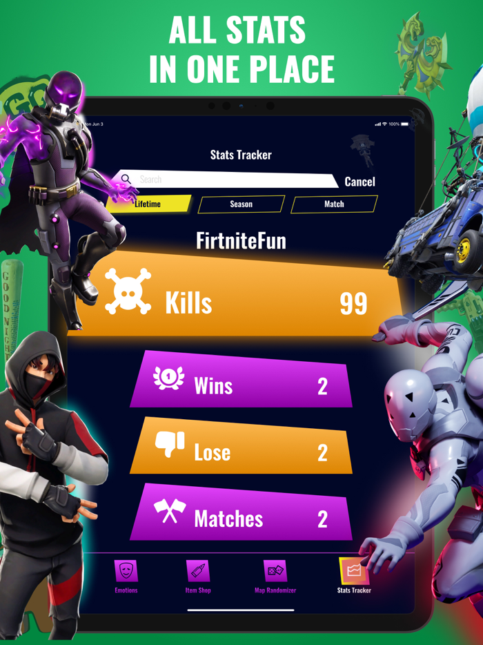 Tracker  Skins from Fortnite