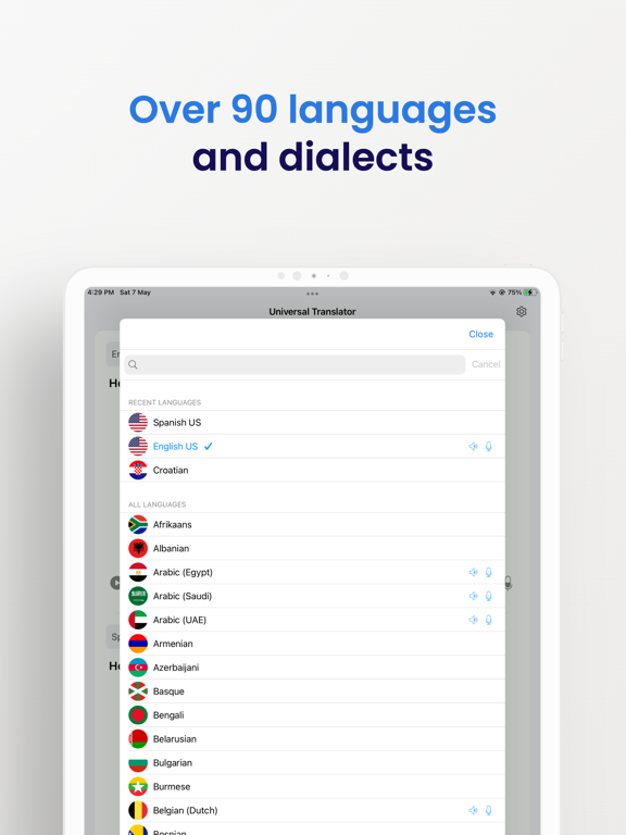 Screenshot #6 pour Voice & Text Translate