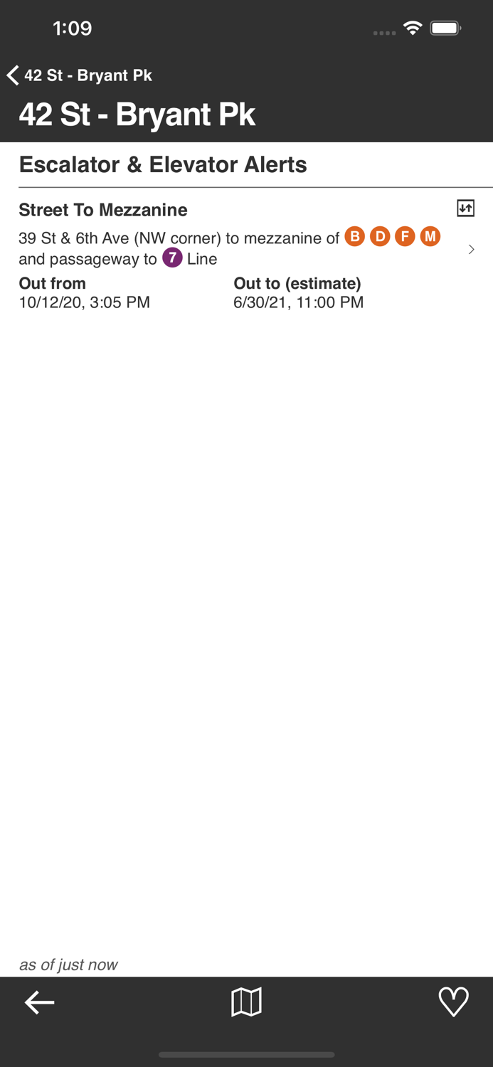 Underway NYC Subway Transit