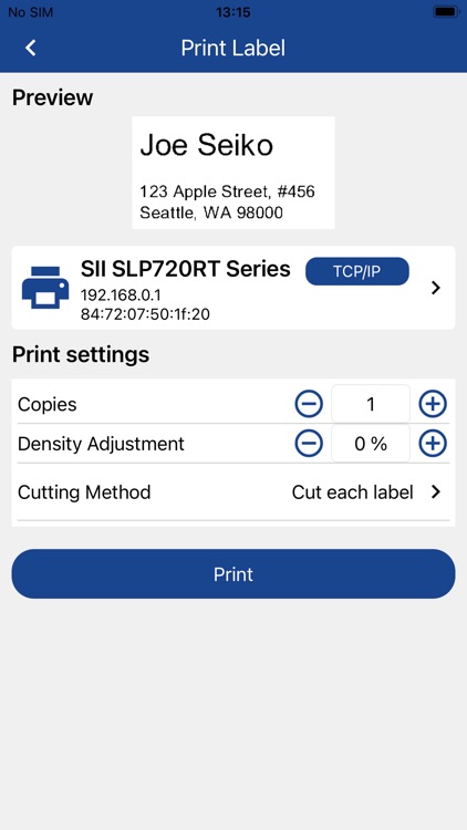 SII Smart Label Creator screenshot-6