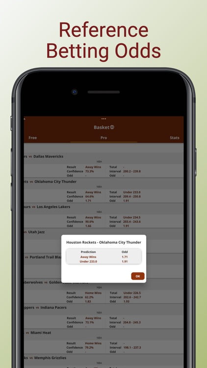 AI Basketball Betting Tipster screenshot-5