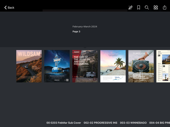 Wildsam Magazine iPad screenshot 4 - Travel app