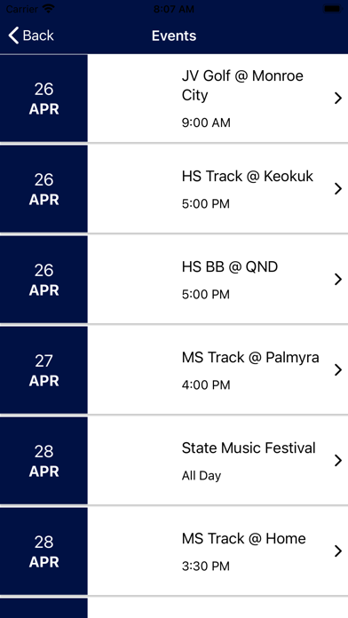 Clark County R-1 District Screenshot