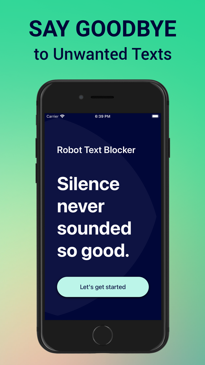 Robot Spam Text Blocker