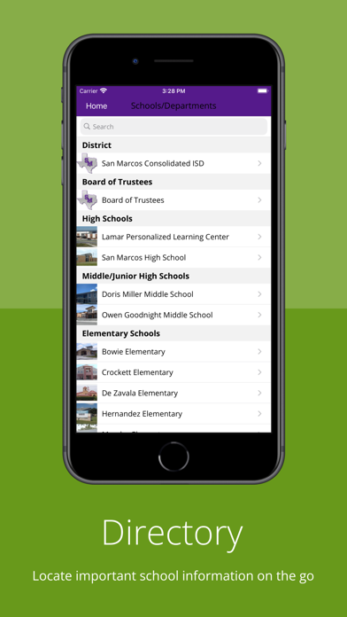 San Marcos CISD Screenshot