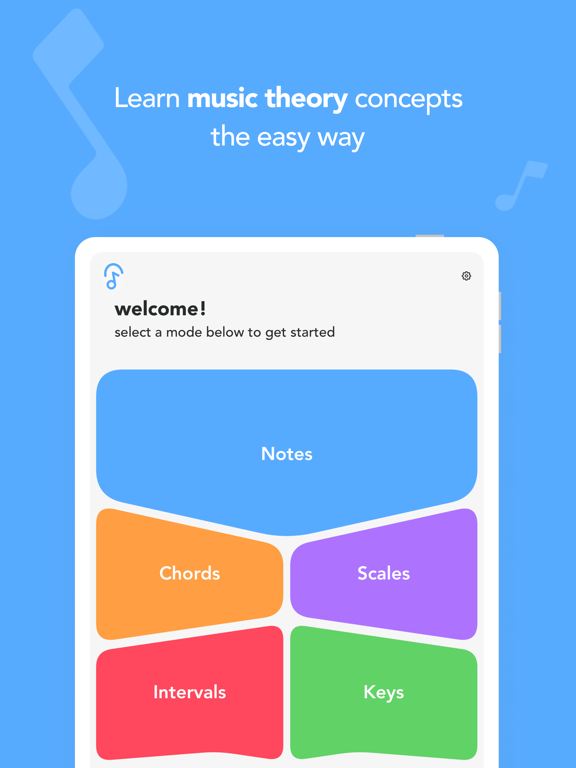 Fermata: Music Theory Practice iPad screenshot 1 - Music app