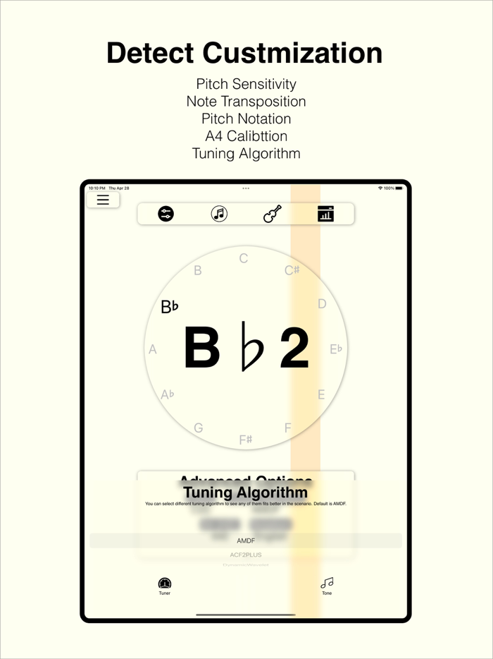 qTuner - Pitch Tuning Tool