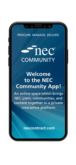 Game screenshot NEC Contracts Community App mod apk